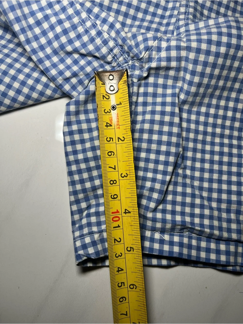 Polo by Ralph Lauren Blue Gingham Swim Shorts